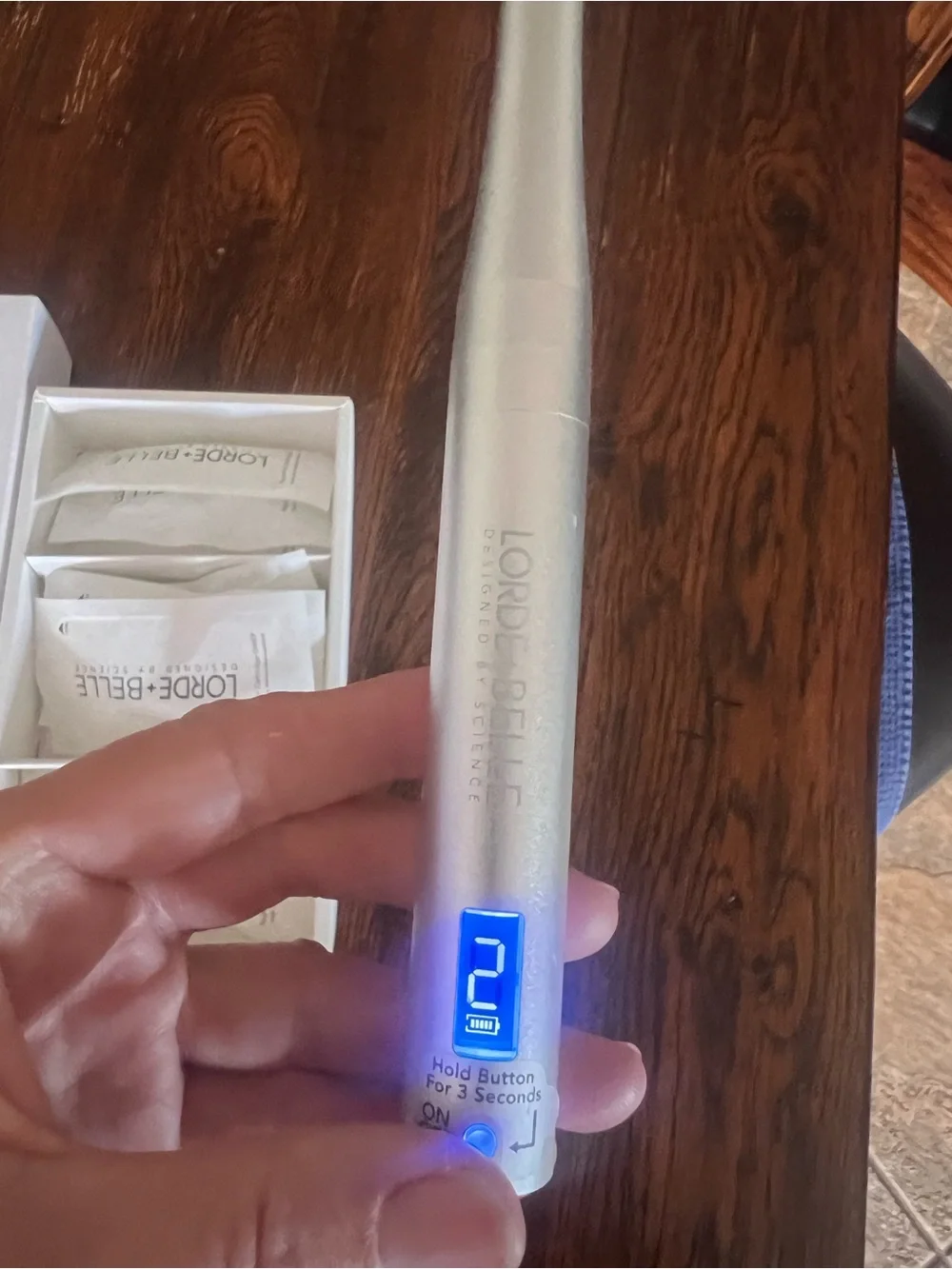 Lorde + Belle RegenPen™ Silver nano-channeling pen
